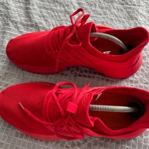 Red sneakers  size EUR 45 US 12